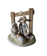 Home Interiors Nativity Oh Holy Night Figurine Circle Of Friends Christm... - $29.40