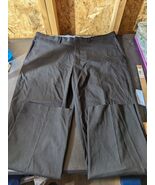 J.M. Haggar 40 x 29 black polyester blend dress sl - $32.64 CAD