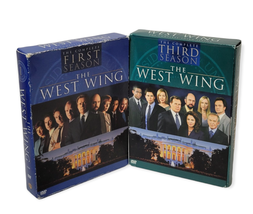 The West Wing DVD Set Seasons 1 &amp; 3 Aaron Sorkin W Slip Cover 4 DVD per season - £5.53 GBP