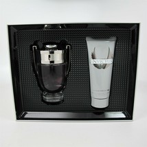 INVICTUS by Paco Rabanne 2 Pc Set: 3.4 oz EDT Spray &amp; 3.4 oz Shower Gel NIB - £59.34 GBP