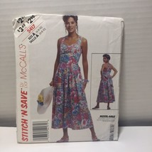 Easy Stitch &#39;n Save 5417 Size 6-10 Misses&#39; Sundress - £10.05 GBP