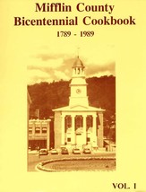 Mifflin County Bicentennial Cookbook - Vol I and II - ONLY ONE SET AVAIL... - £7.85 GBP