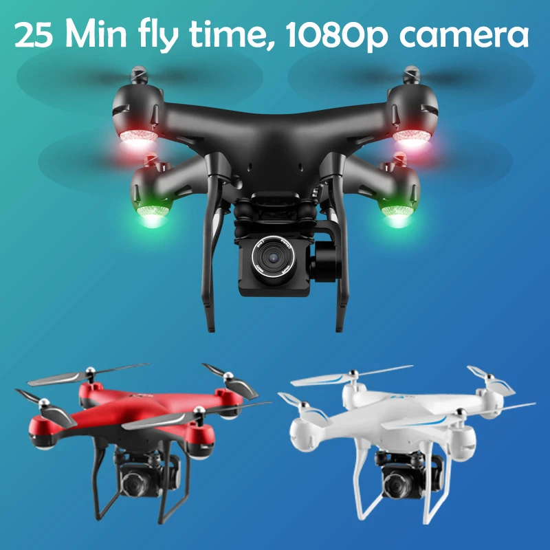 Professional RC Drone With adjustable 1080P HD Camera 200m distance RC - £49.17 GBP+