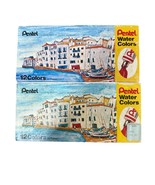 Vintage Pentel Water Colors 24 Tubes ARTIST PAINT Sealed New Old Stock A... - $601.48 MXN