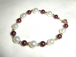 &quot;Glass Pearls Shades of Red and Pink&quot;  - £1.58 GBP