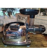 Omega 8006 Nutrition Slow Speed Masticating Juicer Chrome Finish - $99.99