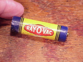 Vintage Ray-O-Vac Penlight Battery, no. 7R, with paper label - £6.25 GBP