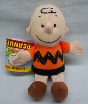 Wendy&#39;s Peanuts Cute Mini Charlie Brown 5&quot; Plush Stuffed Animal Toy New - £11.87 GBP