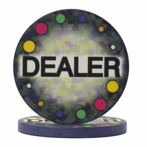 DA VINCI Large 2 Inch Ceramic Texas Holdem Poker Dealer Button - £4.79 GBP