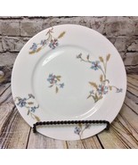 Haviland Limoges Luncheon Plate 8 1/2&quot; Wheat Blue Flowers 1889-1896 - $244.42 MXN