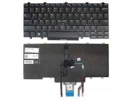 Laptop backlit keyboard for Dell Latitude E5470 E7470 keyboard US layout Black c - £25.42 GBP