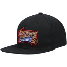 Mitchell &amp; Ness men&#39;s nba hwc philadelphia 76ers core basic snapback cap in - £27.99 GBP