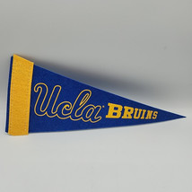 Big10 UCLA Bruins Premium Soft Felt 4&quot;x10&quot; Mini Pennant Mens College Bas... - £8.71 GBP