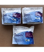 3x Drench No Water Shampoo Cap Waterless Shampoo and Conditioner New - $24.74