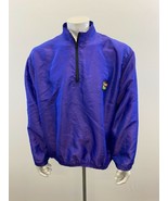 Sport Style Men&#39;s 1/4 Zip Jacket Size One Size Purple iridescent Nylon   - £10.11 GBP