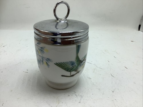 Vintage Royal Worcester Egg Coddler - Birds Item image 6