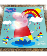 Peppa Pig 2025 Wall Calendar Kids Bedroom Daycare School Posters - $9.74