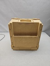 VINTAGE World Wide Media 1983 Thread Spool Tower Sewing Case With Supplies - $29.90