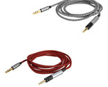 Replacement Audio nylon Cable For Sennheiser HD595 HD598 HD 558 518 HD 4... - £9.38 GBP+