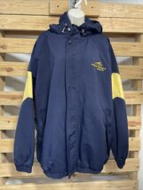 Outer Banks Crew Jacket Mens XXL Blue Hoodie Embroidered Monterey Boats ... - $54.45