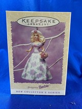 Hallmark Keepsake Springtime Barbie 1995 Ornament Easter #1 In Series In Box - £7.50 GBP