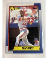 Eric Davis 1990 TOPPS Baseball Card - $5.18