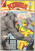 Konga Movie Comic Book #21, Charlton 1965 VERY GOOD - $14.49