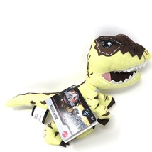 Mattel Jurassic Park World Velociraptor Plush with Sounds Dinosaur 7” New - £11.15 GBP