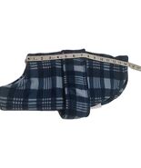 winter lined plaid coat for dogs size3  - $13.99