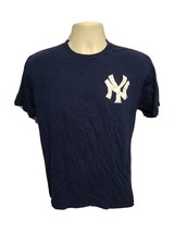 Majestic MLB NY Yankees Cano 24 Youth Blue XL TShirt - £11.73 GBP