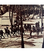 American Troops In Railroad Vera Cruz Outskirts 1920s US Military GrnBin2 - €34,56 EUR