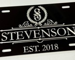 Custom Engraved YOUR Name Text Front Car Tag Diamond Etched License Plate - $22.95