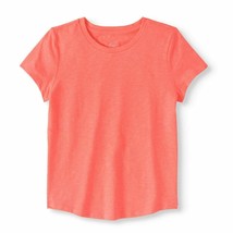 Wonder Nation Girls Essential T Shirt X-LARGE PLUS (14-16) Peach Fade Re... - $9.75