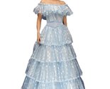 Southern Belle Blue Theater Costume Dress Large Blue - £295.07 GBP