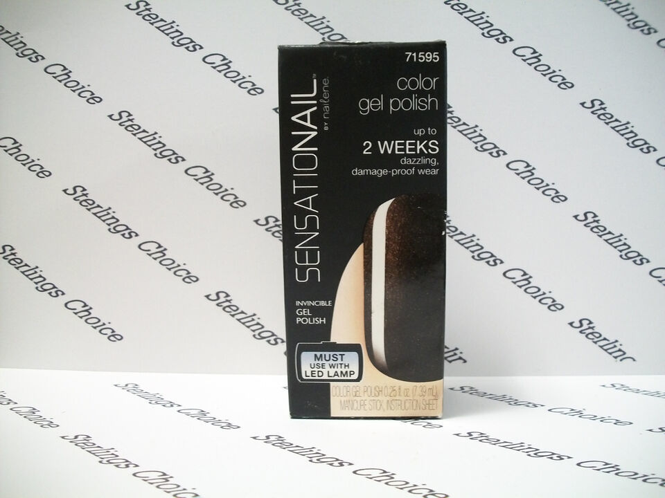 Sensationail Gel Polish #71595 Espresso Bean - $6.82
