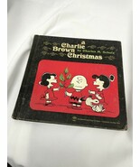 VINTAGE 1st HB Ed.1965 A CHARLIE BROWN CHRISTMAS BOOK by CHARLES M. SCHULTZ - $45.82