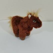 Ganz Webkinz Lil Kinz Horse HS103 Stuffed Animal Brown Pony No Code - $8.79