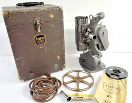 Vintage 1940s Ampro Precision Projector A8 8mm w/ Original Case &amp; Access... - $97.99