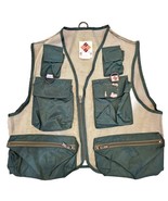 Columbia Fishing Vest Netted With Pockets Size Medium Vtg - €17,15 EUR