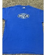 DALE EARNHARDT JR T-Shirt Blue Oreo Size M #8 Double Sided - $11.83