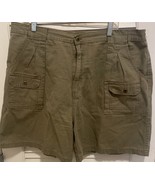 Jacques Carpentier Men’s Cargo Shorts Green Size XL - $34.17 CAD