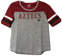 Gen2 Youth San Diego State Aztecs Red Gray T Shirt Tee Size Medium 10/12 New - £7.80 GBP