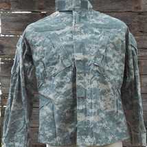 US Army Digital Camouflage Jacket Regular Light Coat Mens Size Small Short - $19.79