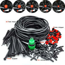 Greenhouse 5M-50M DIY Drip Irrigation System Automatic Watering Garden Hose Micr - £4.78 GBP+