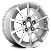 Wheel For 2003-2010 Saab 9-3 16x6.5 Alloy 10 I Spoke 5-110mm Silver Offset 41mm - £293.87 GBP