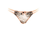 L&#39;AGENT BY AGENT PROVOCATEUR Womens Thongs Elegant Printed Beige Size S - £15.21 GBP