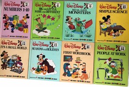 Vintage Bantam Walt Disney Fun To Learn Set of 8 Education Learning Homeschool - £15.73 GBP