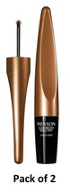 (2) Revlon Colorstay Exactify Liquid Liner, Stunning Copper, 1.0 Fluid Ounce - £11.86 GBP