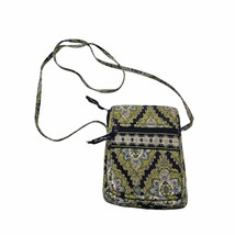 Vera Bradley RETIRED Cambridge Print Crossbody Bag Green Black Blue - $331.41 MXN