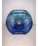 Margie’s Garden Hand Blown Blue Vase 5 7/8” - $40.00